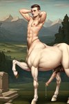 abs animal_genitalia animal_penis anthro big_penis brown_eyes brown_hair equine_genitalia equine_penis fur genitals hair hooves male male_centaur male_focus muscular muscular_male nature nature_background nipples penis solo vein veiny_penis white_body white_fur avaru centaur equid equid_taur equine horse humanoid humanoid_taur mammal mammal_taur taur 2023 hi_res tagme