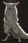 Rating: s
ID: 106706
Date: 2025-05-18 14:47:13 -0400
Status: active
Score: 9
3_toes 5_fingers absurd_res anthro avian backlighting beak claws crotch_tuft digitigrade elbow_tuft featureless_chest featureless_crotch feet fingers fluffy full-length_portrait fur hi_res light lighting long_tail looking_at_viewer male monotone_body monotone_fur neck_tuft neutral_expression nude oldhroft orange_sclera portrait simple_background solo standing thick_tail toes tuft velari white_body white_fur post #106706