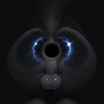 anthro anus balls black_hole butt butt_focus fur gaping gaping_anus genitals male nude solo space tail anonymous_director unknown_species hi_res