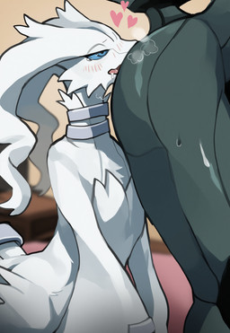 <3 ambiguous/ambiguous ambiguous_anthro ambiguous_gender anthro aroused bedroom biped blue_eyes blue_sclera blurred_background bodily_fluids butt butt_focus butt_sniffing drooling duo faceless_ambiguous faceless_anthro faceless_character fur grey_body half-closed_eyes inside looking_pleasured mostly_offscreen_character musk musk_cloud musk_drunk musk_fetish musky_butt mythology narrowed_eyes nose_to_butt open_mouth saliva sniffing solo_focus tears wavy_mouth white_body white_fur unknown_director nintendo pokemon dragon furred_dragon generation_5_pokemon legendary_pokemon mythological_creature mythological_scalie pokemon_(species) reshiram scalie zekrom half-length_portrait hi_res portrait