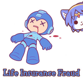 anthro armor blood bodily_fluids clothing crossover death duo female headgear helmet human_focus machine male simple_background text toony anonymous_director capcom mega_man_(series) nintendo star_fox krystal_(star_fox) mega_man_(character) canid canine fox human mammal robot english_text