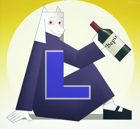 2_horns 5_fingers abstract_background anthro arm_support black_clothing black_footwear black_shoes bottle circle_background clothing female fingers footwear fully_clothed_female gradient_background gradient_clothing holding_bottle holding_object horn humor looking_at_viewer on_ground purple_clothing purple_robe raised_knee red_eyes robe round_eyes simple_background sitting smile snout socks solo text white_clothing white_footwear white_socks wine_bottle yellow_background sawmill undertale_(series) toriel english_text hi_res meme signature