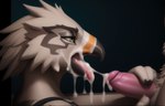 anthro avian beak beak_fetish beak_play beak_sex beakjob bedroom_eyes bird bodily_fluids breath_of_the_wild clothing cum cum_drip cum_in_mouth cum_inside cum_on_face cum_on_penis cumshot dripping duo ejaculation erection excessive_cum excessive_genital_fluids feathers fur genital_fluids genitals hand_on_penis hi_res humanoid_genitalia humanoid_penis inside looking_pleasured male male/male messy narrowed_eyes nintendo nude oral penis rito seductive sex shuffur teba_(tloz) the_legend_of_zelda tuft white_body white_feathers