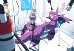 anus balls bdsm big_balls big_penis bodily_fluids bondage bound claws cum_collecting feral fucking_machine genital_fluids genitals humanoid_genitalia humanoid_penis machine male male/male penetration penile penis penis_milking penis_milking_machine pig_hair restraints sex_toy sex_toy_insertion solo spread_legs spreading tail teeth toe_claws vein veiny_penis nintendo pokemon generation_1_pokemon nidoking pokemon_(species)
