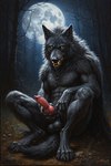 anthro male solo legoshi_brabo_ai humanoid