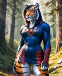 absurd_res anthro felid female female_anthro fur hi_res lewdtf mammal pantherine solo tiger