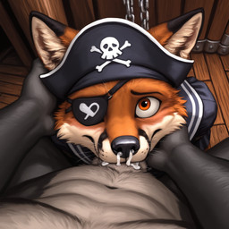 anthro anthro_on_anthro anthro_penetrated anthro_penetrating anthro_penetrating_anthro belly black_body black_clothing black_ear_tips black_eyebrows black_eyewear black_fur black_headwear black_nose blue_clothing bodily_fluids brown_body brown_eyes brown_fur chain cheek_tuft clothed clothed/nude clothed_male clothing countershading cum cum_from_mouth cum_from_nose cum_in_mouth cum_in_nose cum_inside deep_throat detailed_background dipstick_ears dominant dominant_male dominant_pov duo ejaculation eye_patch eyebrows eyewear faceless_character faceless_male facial_tuft fellatio first_person_view floor forced forced_oral free_use front_view fur genital_fluids genitals grey_body grey_fur hand_on_head hat head_grab headgear headwear heart_symbol inner_ear_fluff interspecies kneeling looking_at_another looking_at_partner looking_at_viewer looking_up male male/male male_anthro male_penetrated male_penetrating male_penetrating_male male_pov multicolored_body multicolored_ears multicolored_fur navel nude obscured_penetration oral oral_penetration orange_body orange_eyes orange_fur orgasm penetrating_pov penetration penile penile_penetration penis penis_in_mouth pirate pirate_hat prisoner questionable_consent rope sailor_uniform sex ship skull_and_crossbones snout solo_focus submissive submissive_anthro submissive_male tan_belly tuft two_tone_body two_tone_fur vehicle watercraft whisker_spots whiskers white_body white_countershading wood wood_floor scoutr scout_the_fox canid canine canis fox mammal red_fox true_fox wolf digital_media_(artwork) hi_res shaded