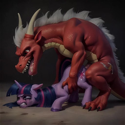 angry clenched_teeth duo female feral from_behind_position holding_partner larger_male looking_pleasured male male/female open_mouth penetration rough_sex sex side_view size_difference sound_warning teeth vaginal vaginal_penetration ilovekrystal friendship_is_magic my_little_pony twilight_sparkle_(mlp) equid equine horse lizard mammal pony reptile scalie animated hi_res short_playtime sound webm