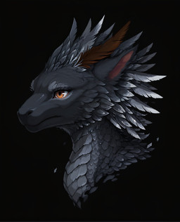 accessory anthro black_body black_feathers brown_body brown_eyes brown_feathers feather_hair feather_in_hair feathers grey_body grey_feathers hair hair_accessory male multicolored_body multicolored_feathers mythology pseudo_hair solo zakath dragon feathered_dragon hybrid mythological_creature mythological_scalie scalie digital_media_(artwork) headshot_portrait hi_res pixel_(artwork) portrait
