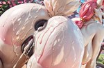 after_sex all_fours anthro anus big_anus big_breasts big_butt black_anus black_pussy bodily_fluids breasts butt choker close-up cum cum_drip cum_expulsion cum_in_ass cum_in_pussy cum_inside cum_on_ass dripping excessive_cum excessive_genital_fluids eye_roll female fox_spirit fur gaping gaping_anus gaping_pussy genital_fluids genitals hair jewelry leaking_cum long_hair looking_pleasured necklace open_mouth orgasm pink_hair pussy rear_view slightly_chubby solo tail teeth thick_thighs thick_tongue tongue tongue_out white_body white_fur wide_hips chamir136_(director) kimiko_(fortnite) canid canine fox humanoid mammal
