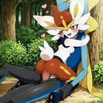 <3 anthro anthro_on_anthro anthro_penetrated anthro_penetrating anthro_penetrating_anthro blush breasts butt detailed_background duo female female_penetrated forest forest_background from_front_position fur looking_back male male/female male_penetrating male_penetrating_female mastery_position multicolored_body nature nature_background open_mouth penetration penile penile_penetration penis_in_pussy plant sex size_difference tail tree vaginal vaginal_penetration white_body white_fur anguirus12345 nintendo pokemon cinderace generation_8_pokemon inteleon pokemon_(species) 1:1 detailed
