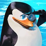 1:1 anthro anxiety avian beak bird black_body blue_eyes gesture hi_res high_res male penguin salute skipper_(madagascar) solo water white_body