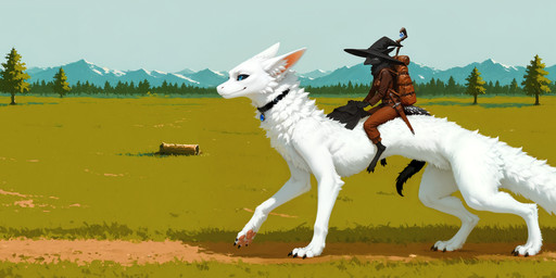 3_toes 4_toes all_fours anthro armor backpack beak black_body black_claws black_collar black_fur black_sclera blue_eyes bottomwear breasts claws clothed clothing collar dagger digitigrade dirt_path duo eyebrows eyes_closed feet female feral fluffy fully_clothed fur gem grass grass_field holding_clothing holding_object inner_ear_fluff landscape leather leather_armor leather_clothing long_tail looking_forward mage_hat melee_weapon monotone_body monotone_fur mountains mythology neck_tuft pants pawpads plant quadruped riding_on_back sitting sitting_on_another slim small_breasts smile spots spotted_body spotted_fur staff thick_tail toes tree tuft walking weapon white_body white_eyebrows white_fur oldhroft luna_(scalesai) shadow_(oldhroft) avian dragon furred_dragon mythological_creature mythological_scalie scalie velari absurd_res hi_res wallpaper