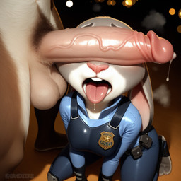 anthro badge balls big_balls big_penis blue_clothing blush bodily_fluids breasts breath brown_body brown_fur buckteeth can't_see_the_haters clothed clothed/nude clothed_female clothing dripping drooling duo erection faceless_character faceless_male feet female female_focus fur genital_fluids genitals glans glistening glistening_genitalia glistening_penis grey_body grey_fur head_out_of_frame huge_penis humanoid_genitalia humanoid_penis kneeling leaking_precum looking_at_genitalia looking_at_penis looking_pleasured male male/female multicolored_body multicolored_fur nude open_mouth penis penis_awe penis_on_face penis_on_head pink_nose police police_badge police_officer police_uniform precum precum_drip precum_string pubes saliva saliva_string solo_focus teeth these_aren't_my_glasses toes tongue tongue_out topwear two_tone_body two_tone_fur uniform vein veiny_penis white_body white_fur dahskoorb disney zootopia judy_hopps lagomorph leporid mammal rabbit absurd_res director_name hi_res meme