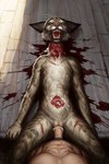 anthro anthro_penetrated blood bodily_fluids cum cum_in_pussy cum_inside death decapitation duo female female_on_human female_penetrated first_person_view forced genital_fluids gore human_on_anthro human_penetrating human_penetrating_anthro human_penetrating_female human_pov interspecies killing male male/female male_on_anthro male_penetrating male_penetrating_anthro male_penetrating_female male_pov penetrating_pov penetration penile penile_penetration penis_in_pussy rape sex vaginal vaginal_penetration hyperion felid human khajiit mammal hi_res