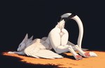 ass_up assisted_exposure beak blue_eyes butt claws disembodied_hand duo feathered_wings feathers female feral fluffy fur genitals grass half-closed_eyes head_down_ass_up inner_ear_fluff innie_pussy long_tail looking_at_viewer looking_back lying monotone_body monotone_fur mythology narrowed_eyes neck_tuft on_front pawpads plant presenting presenting_hindquarters presenting_pussy pussy raised_tail rear_view scuted_hands scutes seductive shadow smile solo_focus tail_grab tail_tuft toe_curl tuft white_beak white_body white_claws white_feathers white_fur wings oldhroft avian gryphon mythological_avian mythological_creature absurd_res hi_res