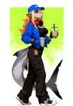 Rating: s
ID: 107897
Date: 2025-05-26 06:57:10 -0400
Status: active
Score: 11
absurd_res anthro asymmetrical_bangs baseball_cap beverage black_belt black_bottomwear black_clothing black_pants blonde_hair blue_clothing blue_hat blue_headwear blue_jacket blue_topwear bottomwear breasts bubble_tea cargo_pants cleavage clock clothed clothing container crop_top cup drinking_straw ear_piercing expressionless eyebrows female fin fingerless_gloves fish footwear furgonomics gloves grey_body grey_skin gshepanon hair hair_over_one_eye hand_in_pocket handwear hat headgear headphones headphones_around_neck headwear hi_res holding_object jacket jess_(gshepanon) lidded_eyes looking_away marine notched_fin open_clothing open_jacket open_topwear pants piercing pockets red_eyes shark shark_tail sharp_teeth shirt shoes sneakers solo standing teeth topwear walking watch wristwatch post #107897
