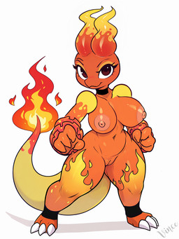 Rating: e
ID: 121613
Date: 2025-08-15 00:25:18 -0400
Status: active
Score: 11
3_toes 4_fingers anthro areola big_breasts big_tail breasts elemental_manipulation eyelashes feet female fingers fire fire_manipulation flaming_hair flaming_tail front_view generation_1_pokemon genitals hi_res magmar multicolored_body navel nintendo nipples nude orange_body orange_eyes pink_areola pink_nipples plantigrade pokemon pokemon_(species) pseudo_hair pussy shadow signature simple_background smile smiling_at_viewer smirking_at_viewer solo standing thick_tail thick_thighs toes two_tone_body vince_ai white_background yellow_body post #121613
