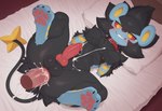 Rating: e
ID: 105218
Date: 2025-05-10 05:26:28 -0400
Status: pending
Score: 0
anus balls black_body blue_body blue_fur bodily_fluids butt feral fur generation_4_pokemon genitals hi_res looking_at_viewer luxray male mammal nintendo penis pokemon pokemon_(species) presenting solo twinkaton post #105218