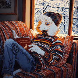 Rating: s
ID: 119123
Date: 2025-07-31 19:45:46 -0400
Status: active
Score: 36
1:1 anonymous_director anthro biped book canid canine clothing english_text female furniture hat headgear headwear hi_res invoke_high mammal photo smile sofa solo sweater text topwear window wool_(fabric) wool_clothing wool_hat wool_headwear post #119123
