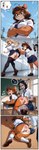 anthro biped bottomwear clothed clothing eyewear female footwear genitals glasses group legwear necktie panties panties_around_one_leg panties_down partially_clothed pussy school school_hallway school_uniform skirt socks spank_marks spanking thigh_highs underwear underwear_around_one_leg underwear_down uniform anonymous_director invoke_high felid feline human lagomorph leporid lynx mammal mouse murid murine rabbit rodent absurd_res hi_res
