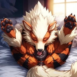animal_genitalia animal_pussy anus autocunnilingus bed bedroom canine_genitalia canine_pussy claws cunnilingus female feral furniture genitals inside looking_at_viewer masturbation on_bed oral oral_masturbation pawpads paws pillow pussy sex solo sound_warning toe_claws tongue vaginal vaginal_fluids vaginal_masturbation firewolf890 nintendo pokemon arcanine canid canine generation_1_pokemon mammal pokemon_(species) animated short_playtime webm