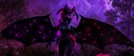 anthro black_wings breasts dragoness female medium_breasts solo solo_focus wings yiff furry 3d_(artwork) digital_media_(artwork) tagme