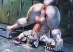 abs anthro anus autofellatio balls big_balls big_penis bodily_fluids butt cum cum_covered cum_everywhere cum_on_arm cum_on_butt cum_on_chest cum_on_face cum_on_ground cum_on_head cum_on_leg cum_pool excessive_cum excessive_genital_fluids genital_fluids genitals huge_penis humanoid_genitalia humanoid_penis inside locker_room male masturbation messy nude nude_male oral oral_masturbation penile penile_masturbation penis public_masturbation puffy_anus rear_view saggy_balls solo spread_legs spreading thick_penis vein veiny_penis palekemono_(director) canid canine canis domestic_dog husky mammal nordic_sled_dog spitz hi_res