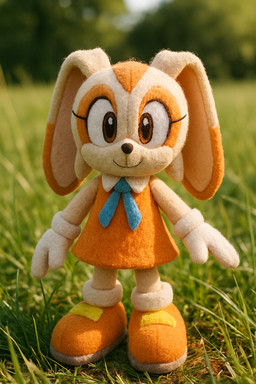 anthro bow_ribbon brown_eyes clothing dress female footwear fur gloves grass handwear multicolored_body multicolored_fur orange_body orange_fur outside plant plushie shoes smile smiling_at_viewer solo standing tan_body tan_fur two_tone_body two_tone_fur turkey_(director) sega sonic_the_hedgehog_(series) cream_the_rabbit lagomorph leporid mammal rabbit 3d_(artwork) digital_media_(artwork) hi_res