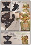 angry anthro blush comparing comparing_penis duo genitals looking_at_genitalia looking_at_penis male male/male penis shy taking_picture nonimousmate jack_the_kobold tom_the_cat domestic_cat felid feline felis kobold mammal hi_res