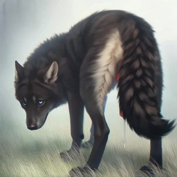 anatomically_correct anatomically_correct_genitalia anatomically_correct_penis animal_genitalia animal_penis anus backsack balls black_body black_fur black_nose blue_eyes bodily_fluids butt canine_genitalia canine_penis dripping ears_back erection feral fluffy fog foggy fur genital_fluids genitals knot leaking_precum looking_at_viewer looking_back looking_back_at_viewer male nervous outside penis pivoted_ears precum precum_drip precum_string presenting presenting_balls presenting_hindquarters presenting_penis raised_tail rear_view seductive shy solo tail_anus tuft white_body white_fur jirikdos silverlynx canid canine canis mammal wolf 1:1 animated webm