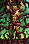 abs anthro bdsm bondage bound male muscular nipples oral oral_penetration penetration restrained sex solo struggling tentacle_around_arm tentacle_around_leg tentacle_in_mouth tentacle_penetration tentacle_sex tentacles joachim58 cheetah felid feline mammal animated