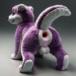 animal_genitalia anthro anus balls bodily_fluids butt colored_cum cum cum_in_ass cum_inside fur gaping gaping_anus genital_fluids genitals indigo_furry_mix_v95_realistic male pink_cum plushie solo stable_diffusion stuffed_animal unusual_bodily_fluids unusual_cum unusual_genital_fluids hornybunny fan_character novaotter lutrine mammal mustelid hi_res