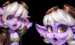 clone duo female gesture league_of_legends looking_at_viewer open_mouth pointing riot_games simple_background soyjak tencent transparent_background two_soyjaks_pointing rulethony34tano_(director) tristana_(lol) humanoid yordle alpha_channel meme