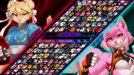 ambiguous_gender anthro armor bald big_breasts blonde_hair blue_eyes breasts chibi clothing collar cosplay fangs female fur group gun hair hat headgear headwear leotard looking_at_viewer male melee_weapon muscular muscular_anthro muscular_female muscular_male mythology parody pink_body pink_hair ranged_weapon red_hair riding_crop scar shirt short_hair sombrero sword tank_top teeth topwear valve weapon whip white_body white_fur white_hair anonymous_director anotheranon fluffscaler gshepanon ratfucker_(director) unknown_director 4chan activision capcom crash_bandicoot_(series) darkstalkers dragon_ball fatal_fury hellaverse helluva_boss street_fighter tekken alex_(tekken) carmilla_(anotheranon) cathy_(character) coco_bandicoot drina_(ratfucker) felicia_(darkstalkers) garfield_the_cat hymonie_fluffscale_(fluffscaler) jess_(gshepanon) loona_(helluva_boss) melina_(traialas) mila_minx poison_(street_fighter) taki_(soul_calibur) bat canid canine canis domestic_dog dragon equid equine felid feline fennec fish fox furred_dragon furred_scalie german_shepherd giraffe giraffid herding_dog horse human humanoid kobold lynx mammal marine mythological_creature mythological_scalie pastoral_dog scalie shark animated huge_filesize long_playtime webm