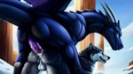 anal anal_penetration animal_genitalia animal_penis balls bodily_fluids canid canine canis cum cum_in_ass cum_inside dragon duo feral feral_on_feral feral_penetrated fur genital_fluids genitals interspecies looking_pleasured male male/male male_penetrated male_penetrating male_penetrating_male mammal nude penetration penis presenting raised_tail scales scalie seductive sex story story_in_description thermicaxolotl wings wolf