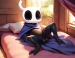 anthro little_ghost male solo team_cherry the_knight gilbertaram the_knight_(hollow_knight) arthropod insect