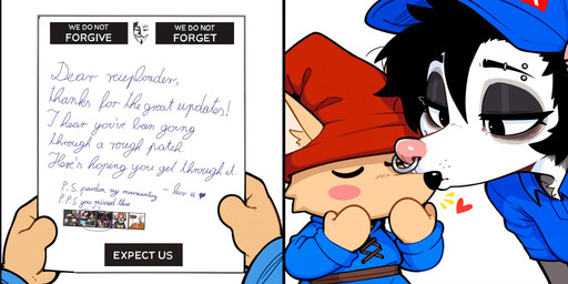 ambiguous_gender anthro biped duo ear_piercing facial_piercing female nose_piercing nose_ring piercing ring_piercing anonymous_director invoke_high didelphid gnome humanoid mammal marsupial absurd_res hi_res