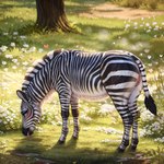 1:1 colored detailed detailed_background equid equine female feral fur genitals hi_res lungfish1223 mammal mountain_zebra pussy solo striped_body striped_fur stripes tongue tongue_out zebra