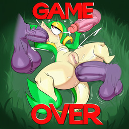 <3 <3_eyes anal anal_penetration anthro anus balls blush bodily_fluids cum cum_in_ass cum_in_mouth cum_inside cumshot disembodied_penis double_anal double_penetration ejaculation erection fellatio female feral gangbang genital_fluids genitals grass group group_sex handjob humanoid_genitalia looking_pleasured male male/female male_penetrating narrowed_eyes oral oral_penetration orgasm penetration penile penis plant purple_balls pussy pussy_ejaculation pussy_juice red_eyes sex solo_focus text tongue tongue_out hellsonger nintendo pokemon generation_5_pokemon pokemon_(species) reptile scalie snivy 2025 english_text
