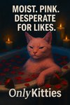 ambiguous_gender bath bathing bathtub blue_eyes bokeh chatgpt dark_background detailed_background feral flower_petals food fruit fur inner_ear_fluff lounging petals pink_body pink_fur pink_nose plant romantic romantic_ambiance rose_petals smile smirk solo strawberry tuft water what whiskers sappy domestic_cat felid feline felis mammal detailed hi_res meme