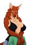 Rating: q
ID: 105319
Date: 2025-05-10 23:01:25 -0400
Status: active
Score: 28
absurd_res anthro anthro_female arm_around_shoulders big_breasts blue_eyes bottomwear breasts brown_nose camisole canid canine cheek_tuft chest_tuft clothed clothing denim denim_clothing duo elbow_tuft embarrassed embrace faceless_character faceless_male facial_tuft fangs female fur hand_on_chest head_between_breasts hi_res hug hugging_from_behind jeans larger_female male male/female mammal multicolored_body multicolored_fur neck_tuft nipple_outline pants simple_background size_difference sysns tuft two_tone_body two_tone_fur werecanid werecanine werecreature werewolf white_background post #105319