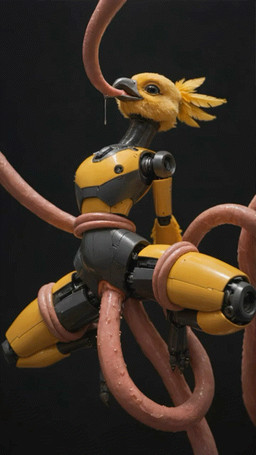 anthro bodily_fluids cum cum_drip cum_in_mouth cum_in_pussy cum_inside cybernetic_limb cybernetic_torso cybernetics dripping ejaculation female futuristic genital_fluids group intersex intersex/female machine oral oral_penetration penetration tentacle_around_leg tentacle_around_waist tentacle_in_mouth tentacle_in_pussy tentacle_penetration tentacles vaginal vaginal_penetration ai_yiff avian tentacle_monster animated