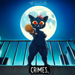 anthro areola baseball_bat bat_(object) belly biped breasts feet female full_moon fur genitals hair looking_at_viewer moon navel night nipples notched_ear nude outside pussy red_eyes short_stack slightly_chubby solo standing text thick_thighs whiskers yellow_sclera sergalbutt night_in_the_woods mae_borowski domestic_cat felid feline felis mammal 1:1 english_text signature url