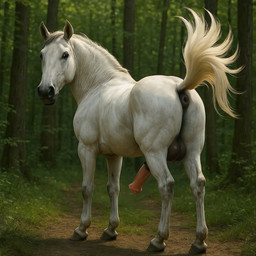Rating: e
ID: 122700
Date: 2025-08-20 17:17:43 -0400
Status: pending
Score: 24
absurd_res animal_genitalia animal_penis anus bing_image_creator detailed_background eclipsetheorca equid equine equine_anus equine_genitalia equine_penis feral forest genitals hi_res horse looking_at_viewer male mammal penis plant puffy_anus raised_tail realistic solo stable_diffusion tree post #122700