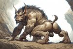 backsack balls butt genitals male rear_view solo tail_raised hyperion bugbear humanoid