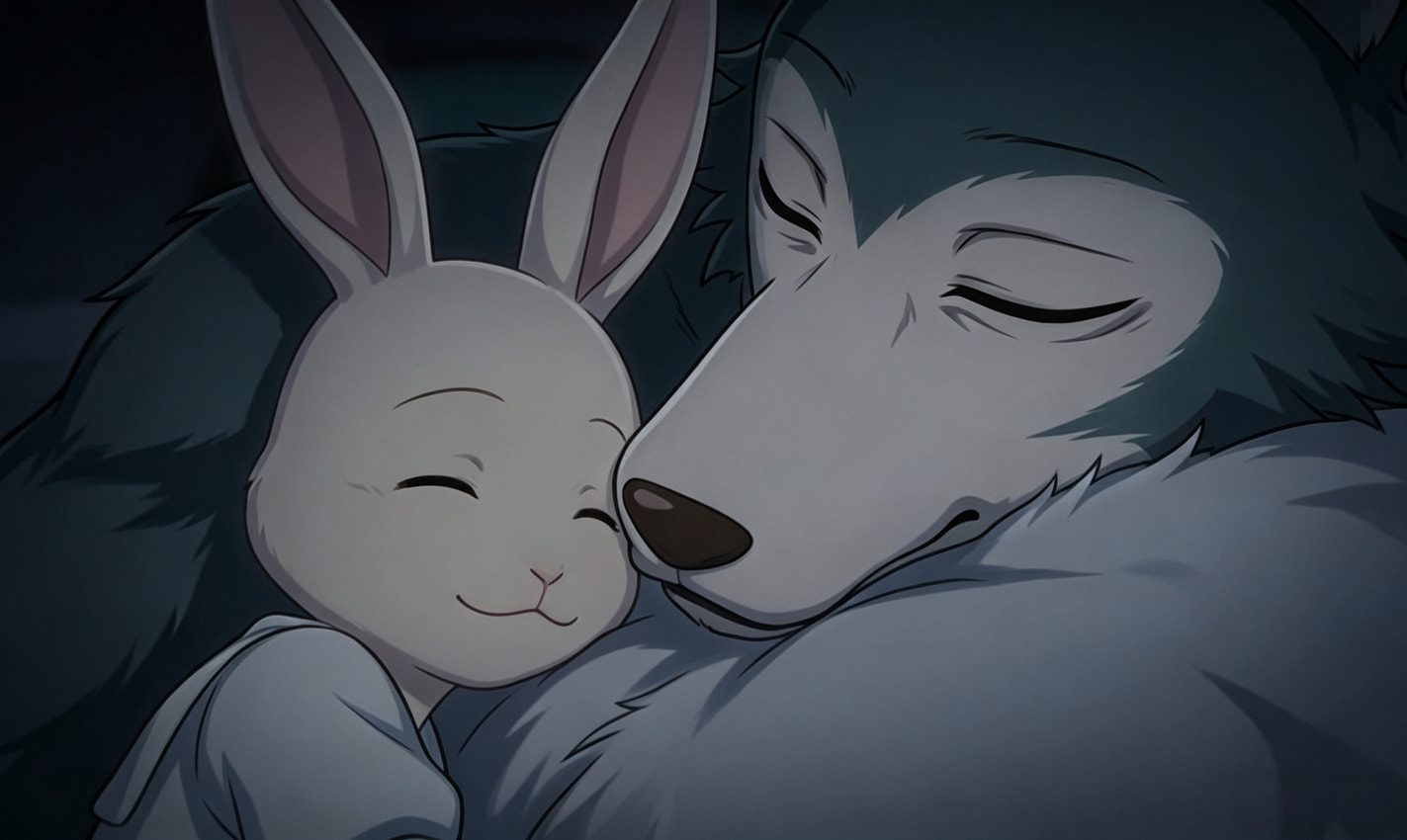 haru and legoshi (beastars) directed by xds