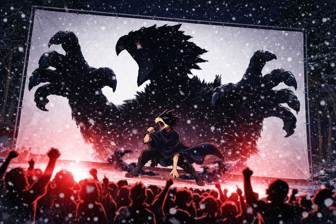 fumikage tokoyami (my hero academia) directed by foxntail