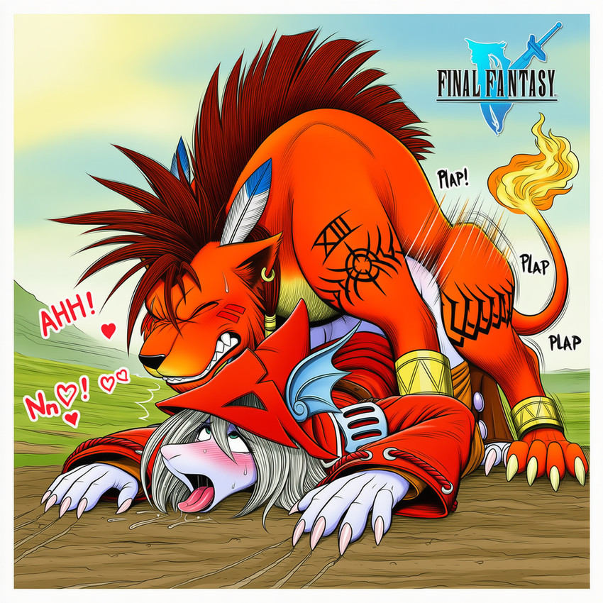 freya crescent and red xiii (final fantasy ix and etc) directed by gridanon