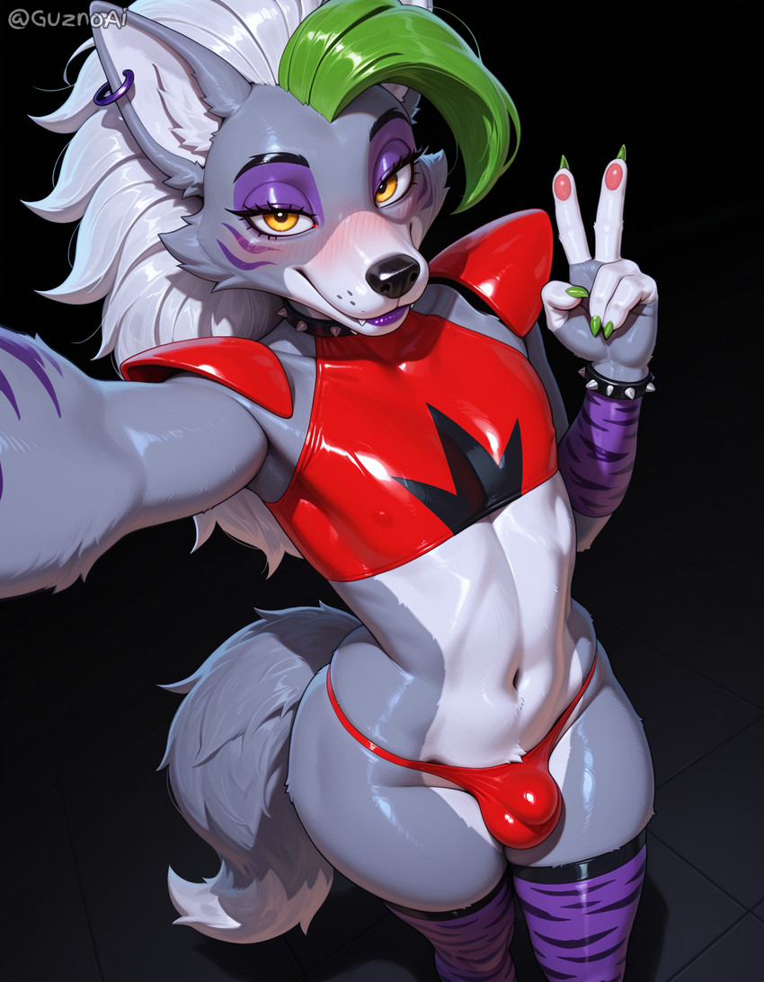 roxanne wolf (five nights at freddy's: security breach and etc) directed by guznoai